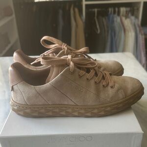 Jimmy Choo Ballet Pink Sneakers